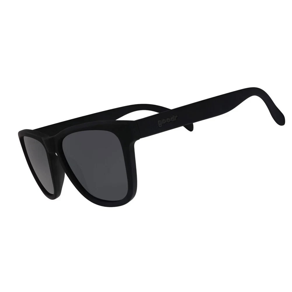 goodr Adult A Unicorn Calamity Plastic Rectangle Sunglasses - Black